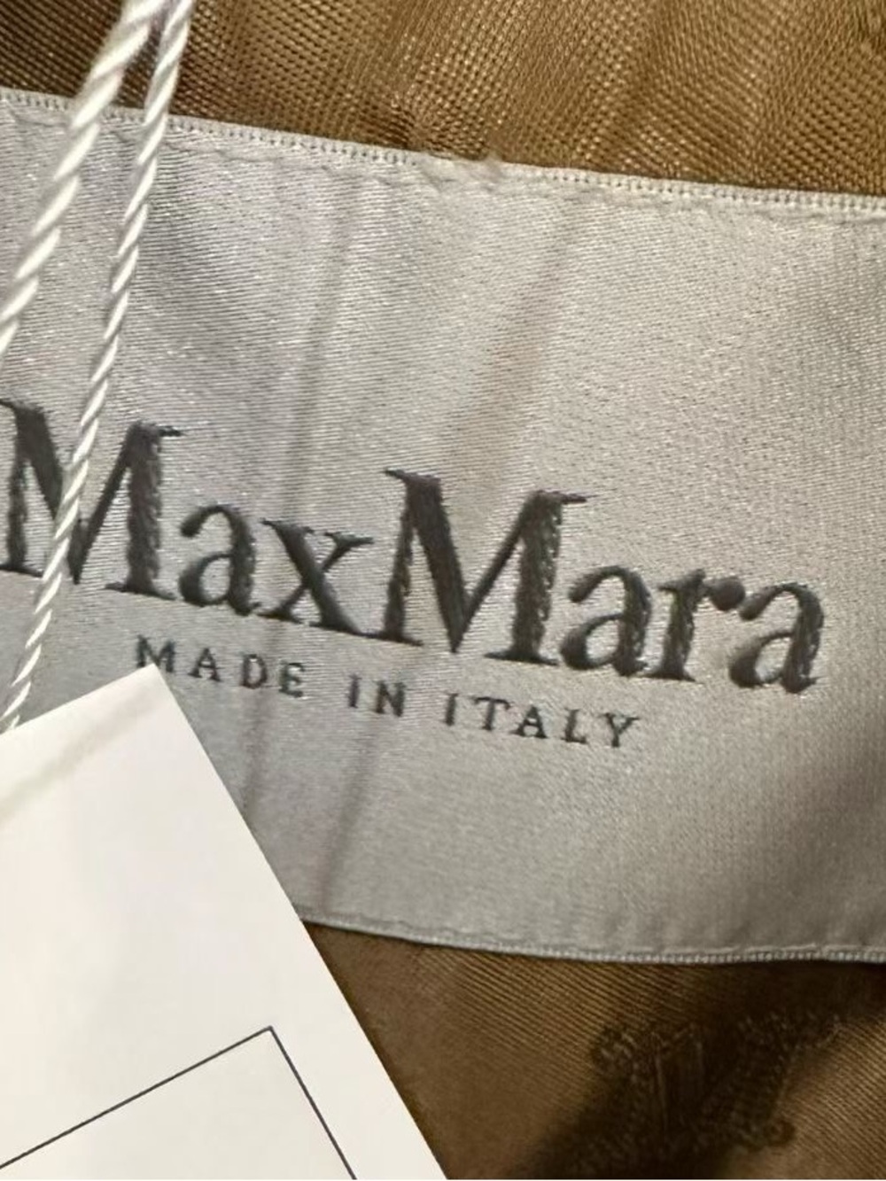 🚩steal MaxMara Camel Shearling Teddy Vest - Picture 4 of 5